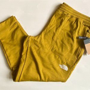 The North Face Canyonlands Fleece Pants Standard Joggers Mineral Gold Heather